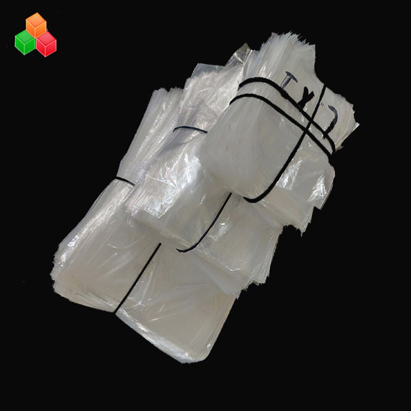 カスタム印刷ロゴ透明なリサイクル可能なショッピング包装非毒性プラスチックpeパン\/スナック包装袋